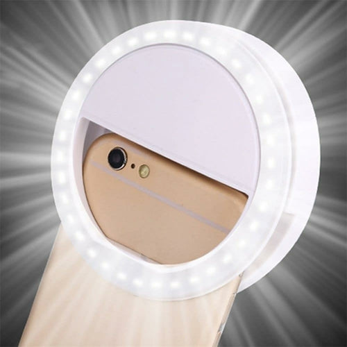 Selfie Ring Light – Portabel LED-lampa för Perfekta Bilder