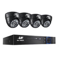 UL-Tech 1080P Övervakningssystem med 4 HD-kameror och DVR