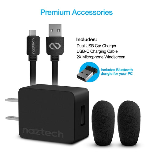 Naztech NXT-700 Pro Brusreducerande Bluetooth-headset