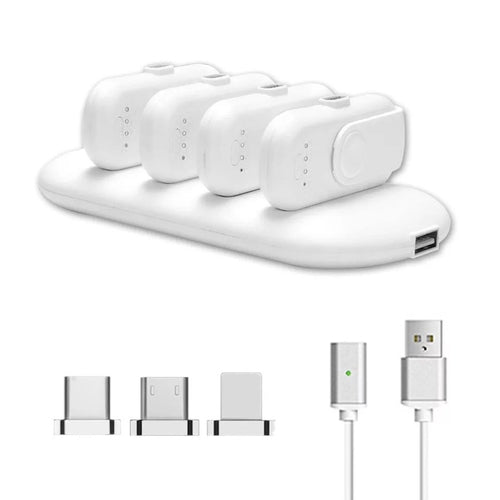 Fingerstor Powerbank – Magnetisk Nödladdare