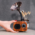 Retro Bluetooth-högtalare med Grammofondesign