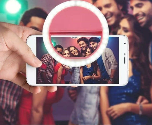 Selfie Ring Light – Portabel LED-lampa för Perfekta Bilder